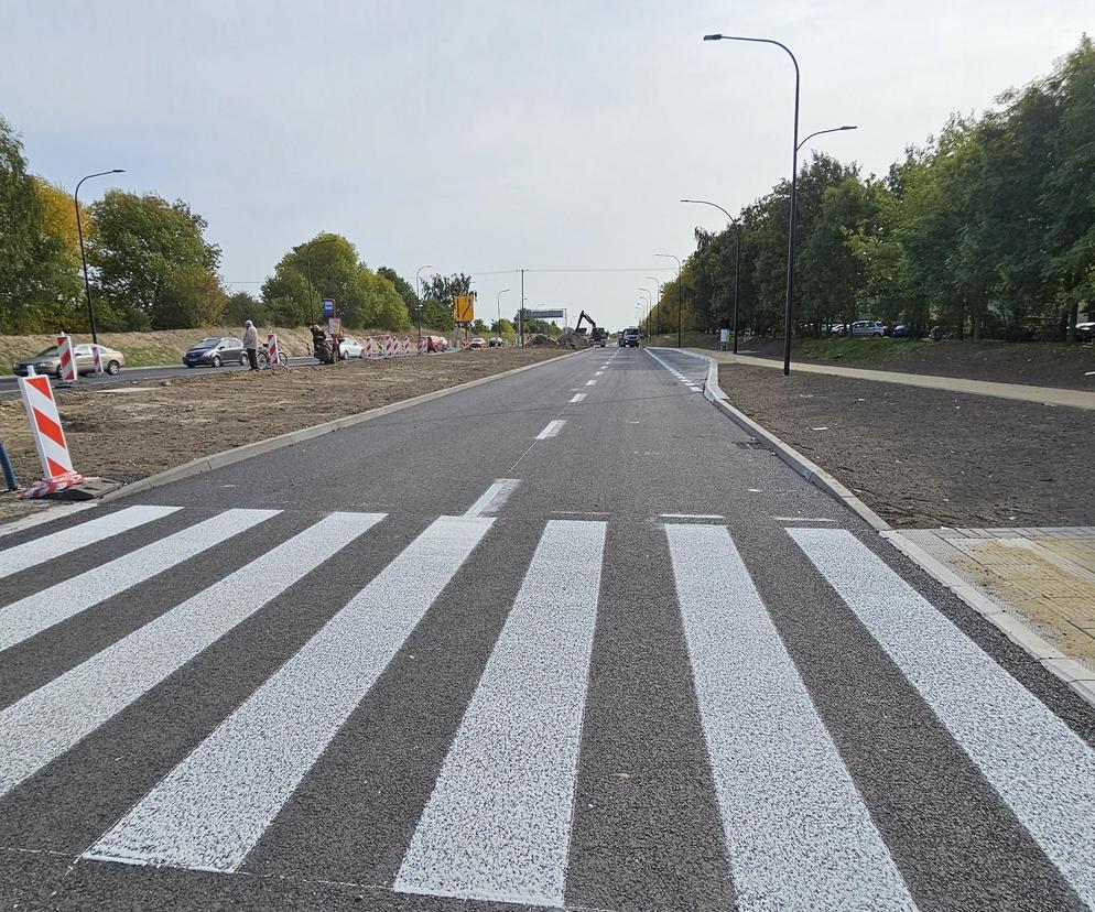 Lublin - nowości na skrzyżowaniu al. Witosa z ul. Doświadczalną