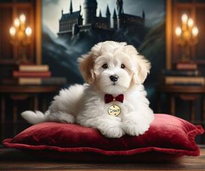 Harry Potter. Bohaterowie książek J.K. Rowling jako psy! Wyglądają idealnie! [ZDJĘCIA]