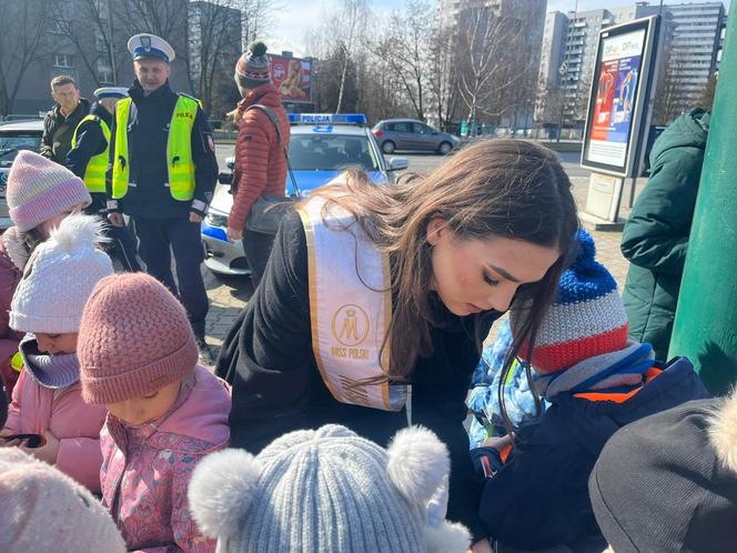 Akcja śląskiej policji z okazji Dnia Kobiet! Dołączyła nawet Miss Polski 2019