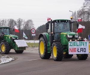 Protest rolników w Podlaskiem. Ciągniki blokują drogi w całym województwie! 