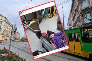 Poznań znowu zaskakuje. Tym razem prąd w tramwaju posłużył do bardzo prywatnych celów