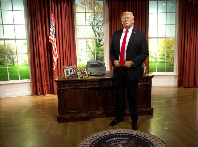 Figura woskowa Donalda Trumpa jest nadal atrakcją w salonach Madame Tussaud na całym świecie