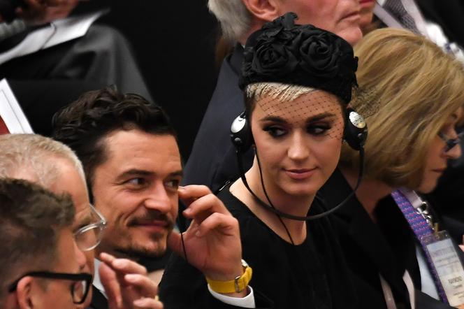 Katy Perry i Orlando Bloom spotkali się z papieżem Franciszkiem