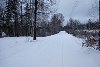 Zimowe krajobrazy na pograniczu Skarżyska i Suchedniowa