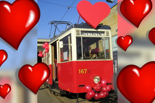To będzie tramwaj pełen miłości! Zabytkowy wagon wyjedzie na ulice Szczecina już w walentynki!