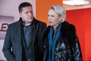 Na Wspólnej odc. 2879. Ilona Zdybicka (Anna Samusionek), Michał Brzozowski (Robert Kudelski)