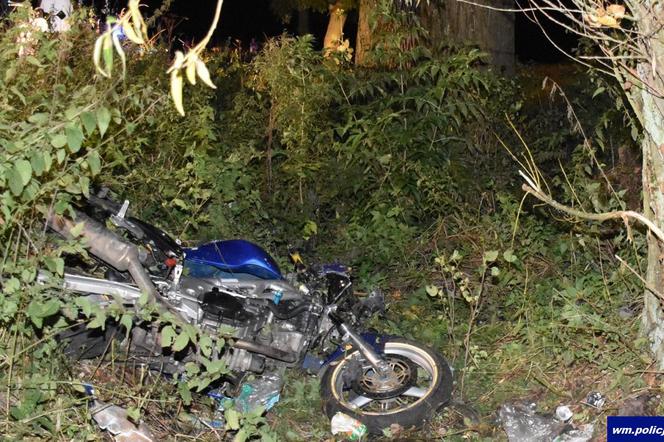 Śmierć 17-letniego motocyklisty