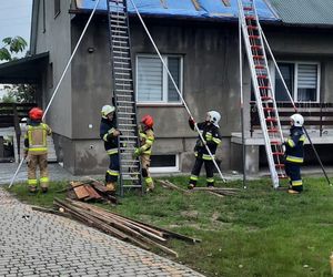 Skutki gwałtownych burz 7 czerwca 2025 w północnej części Lubelszczyzny