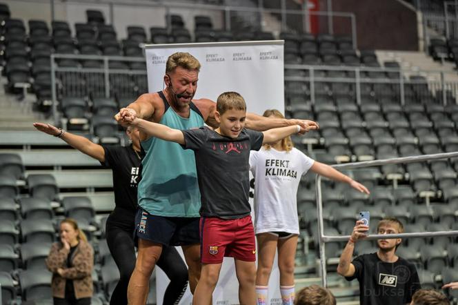 Leszek Klimas zrobił trening dla tysiąca dzieci