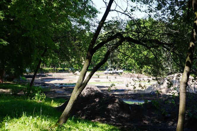 Rewitalizacja Parku Planty. Tak wyglądają majowe prace w centrum Białegostoku