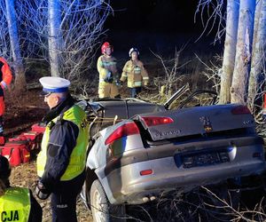 Wypadek śmiertelny w Obicach koło Kielc