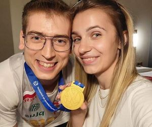 Kamil Semeniuk i jego ukochana Katarzyna