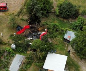 Przejmujący widok na grobie Jakuba Pracharczyka. 20-latek zginął w katastrofie awionetki