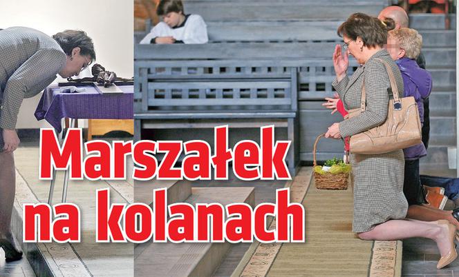 Marszałek na kolanach