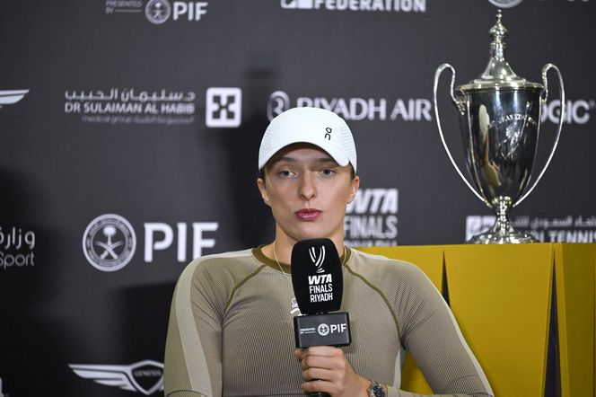 Tenisistki na konferencji WTA Finals