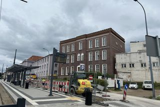 Wysoka Brama i  Aleja Piłsudskiego. Roboty drogowe w centrum Olsztyna