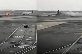 Samolot uderzył w wóz strażacki na lotnisku! Zginęły dwie osoby 