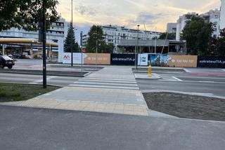 Trwają prace na ulicy Sokratesa na Bielanach 