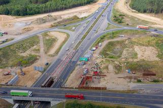 Wznowiono prace na węźle Szczecin Kijewo. Utrudnienia na autostradzie A6