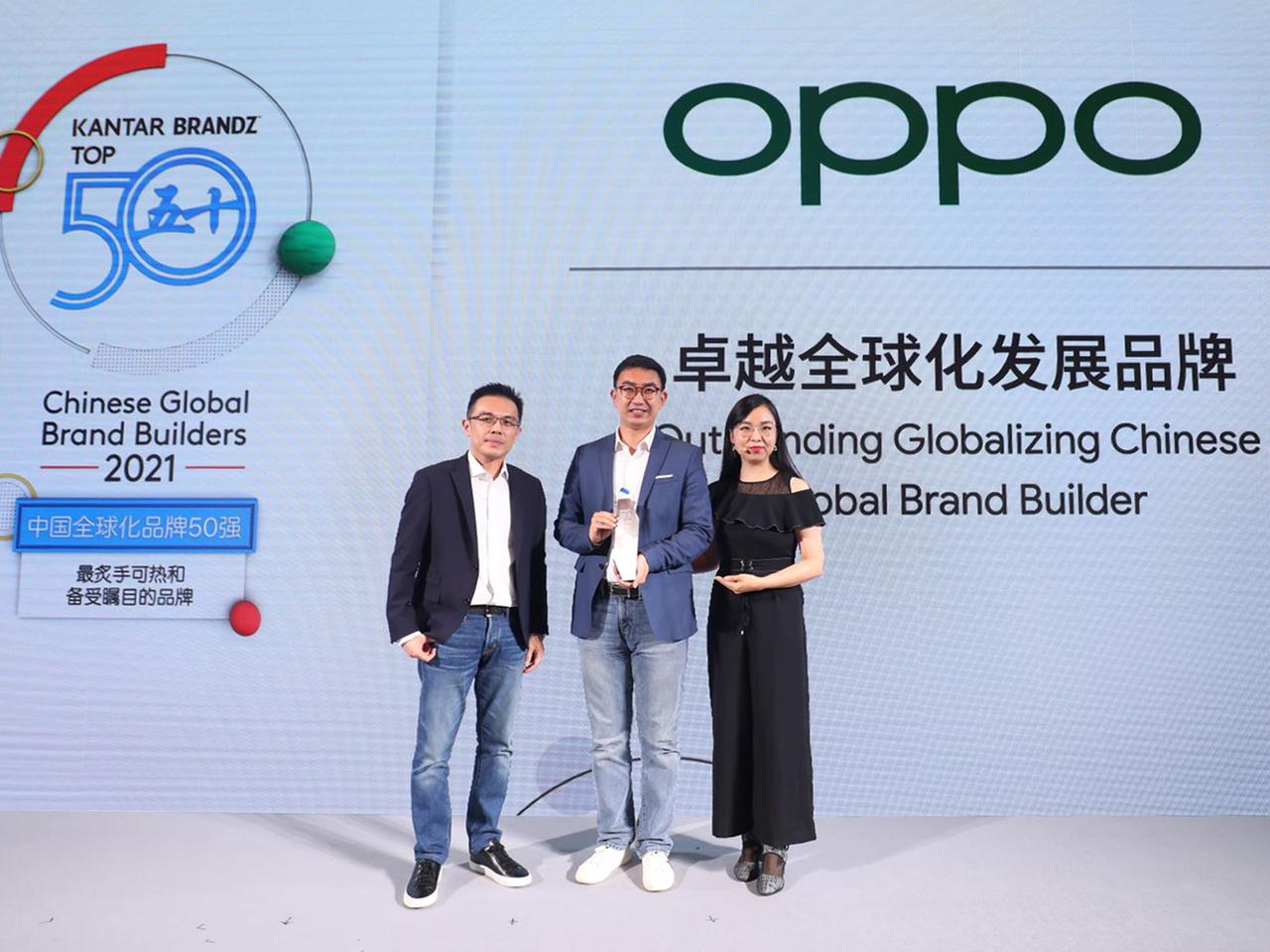OPPO wśród najmocniejszych globalnych chińskich marek w 2021 roku