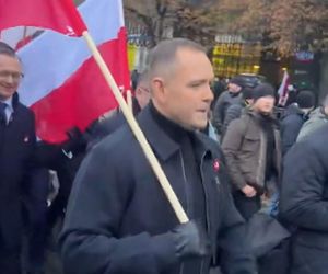 Karol Nawrocki na Marszu 2025