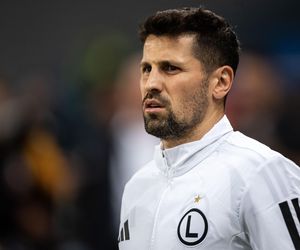 Legia - Szachtar: transparent kibiców