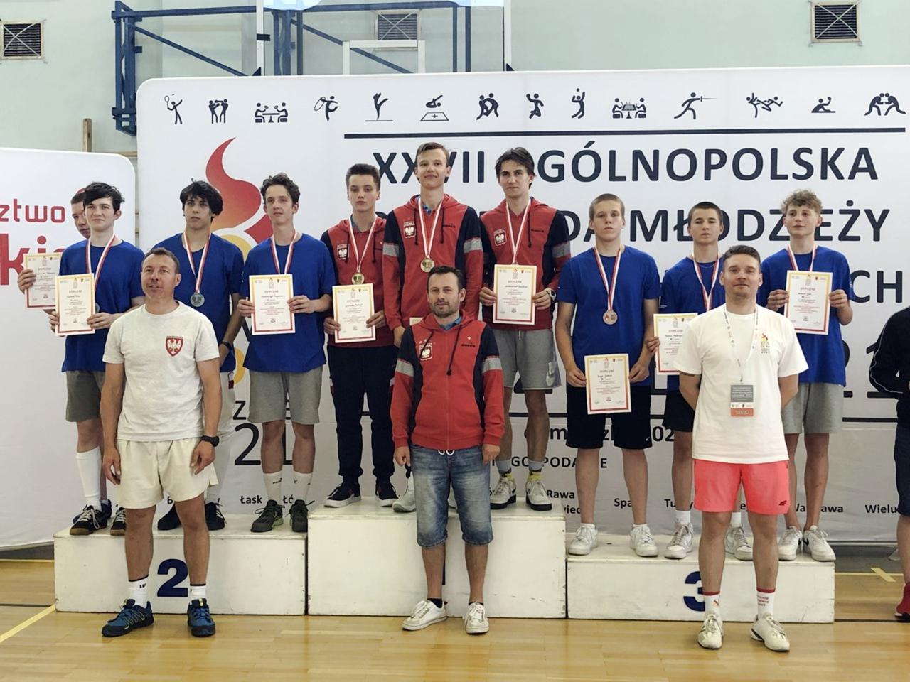 Bardzo dobry występ na Ogólnopolskiej Olimpiadzie Młodzieży we florecie odnotowały dwa leszczyńskie kluby