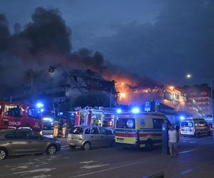Pożar bloku w Ząbkach. Przerażające zdjęcia z miejsca tragedii