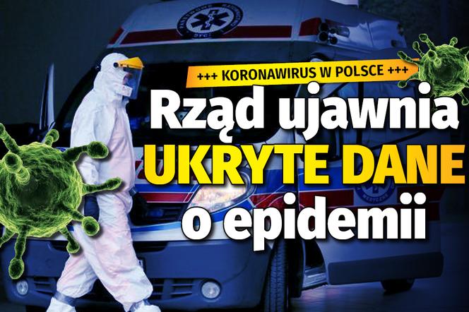 Rząd ujawnia UKRYTE DANE o epidemii