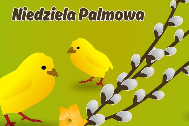 Niedziela Palmowa - kartka do wysłania