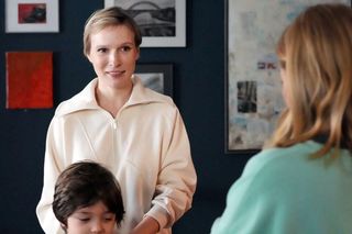 	Barwy szczęścia odc. 3036. Dominika (Karolina Chapko), Mateuszek (Filip Kowalewicz), Sonia (Weronika Nockowska)