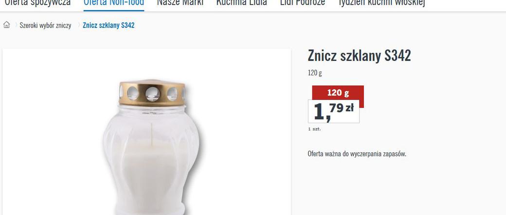 Lidl znicze