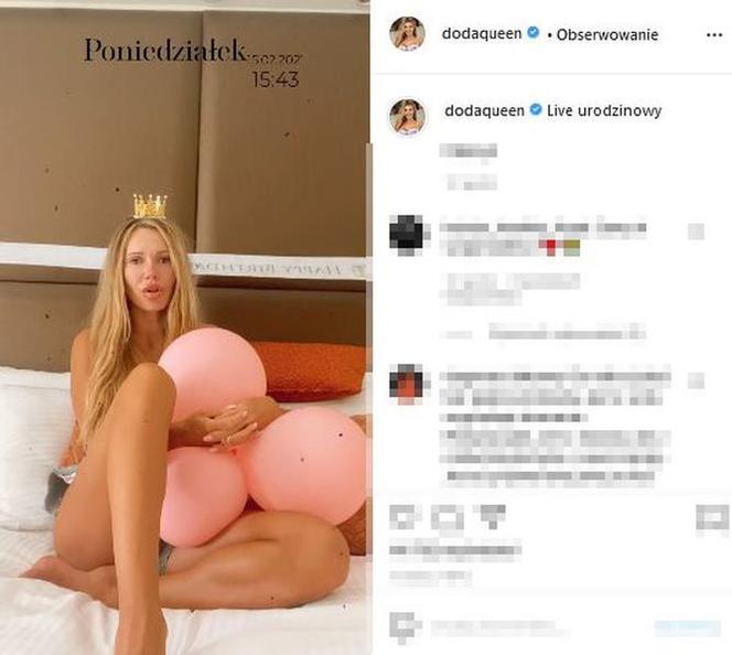 Doda od tygodnia pije tequile