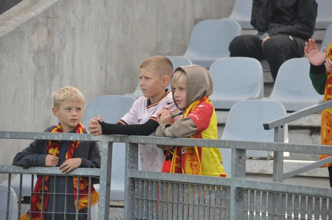 Korona Kielce - Lech Poznań. Zdjęcia kibiców na Exbud Arenie