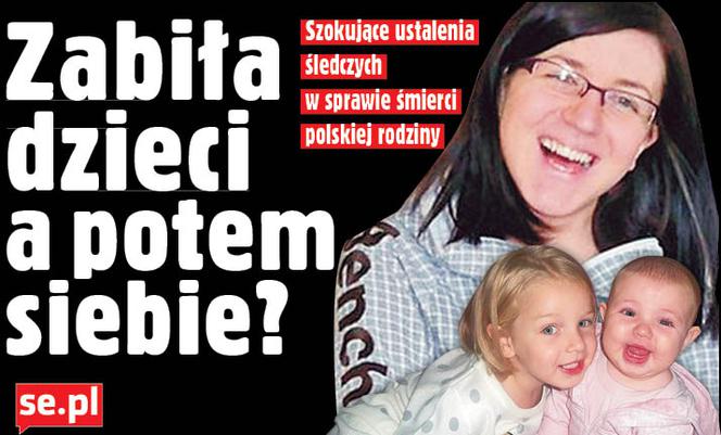 Zabiła dzieci a potem siebie?