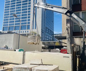 Budynek Biedronki projektu Kwaśniewicza w Katowicach