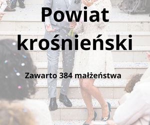 W tych powiatach na Podkarpaciu zawarto najwięcej małżeństw 