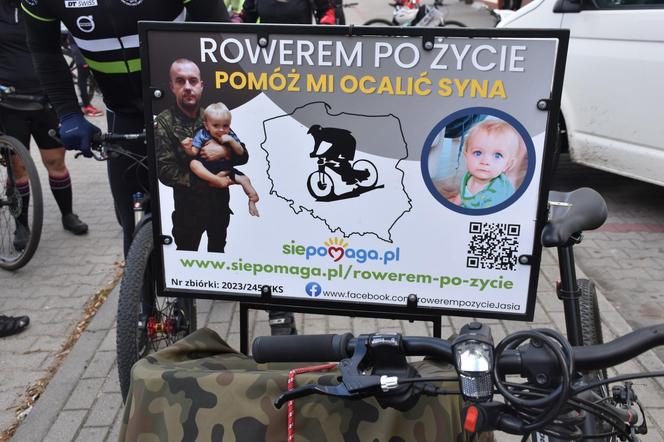 Mieszkaniec gminy Stawiguda przejedzie na rowerze całą Polskę. Chce ratować życie syna