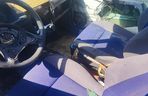 Łask. 18-latek jeździł po drodze zwykłym wrakiem! Jego seat nie miał nawet koła [ZDJĘCIA].