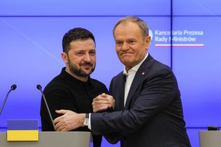 Zełenski w Warszawie