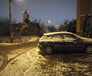 Pierwsze opady śniegu. Zobacz jak wyglądają Kielce w zimowej szacie