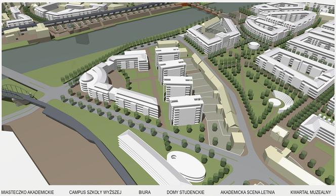 Zwycięska urbanistyczno-architektoniczna koncepcja zagospodarowania i zabudowy centrum Gorzowa Wielkopolskiego