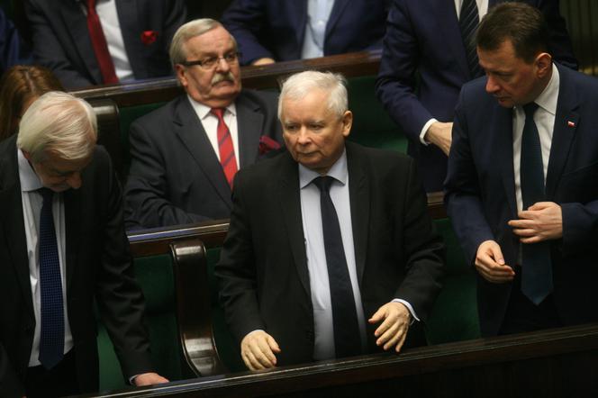 Jarosław Kaczyński sejm