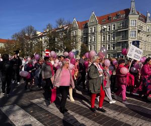 Marsz Różowej Wstążki w Szczecinie 2024