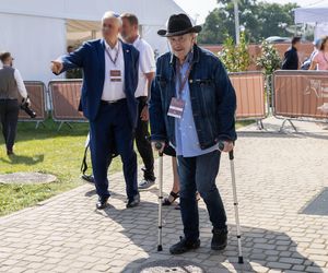 80-letni Olbrychski na kulach! Żona wyjaśnia prawdę o stanie zdrowia aktora