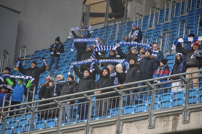  Tak bawili się kibice na meczu Lech Poznań - Piast Gliwice