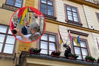 Burmistrz Cieszyna po skandalu z flagami: To gest solidarności