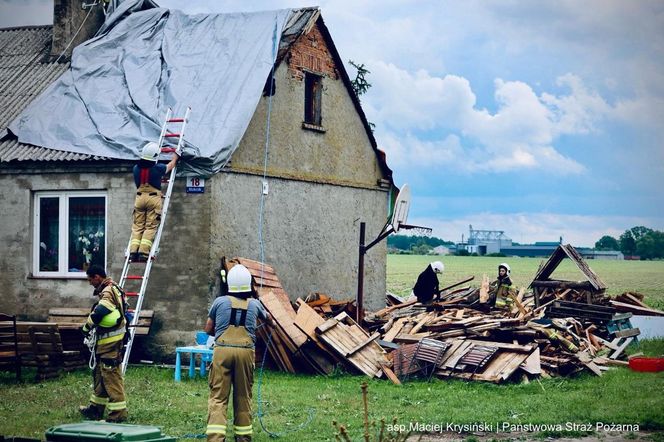 Strażacy interweniowali ponad 2000 razy w związku z pogodą. Najwięcej zgłoszeń z Małopolski