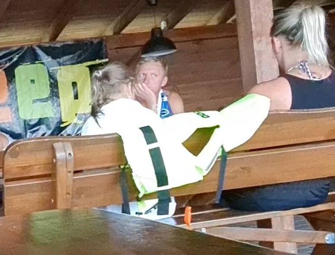 Kamil Glik na wakacjach na Mazurach