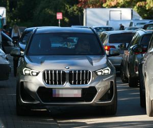 Małgorzata Tusk w wypożyczonym BMW.